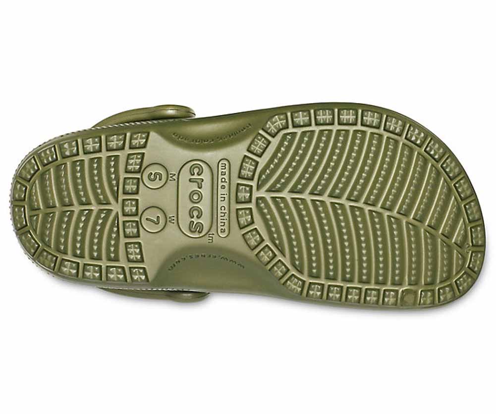 Classic Clog in Army Green by Crocs